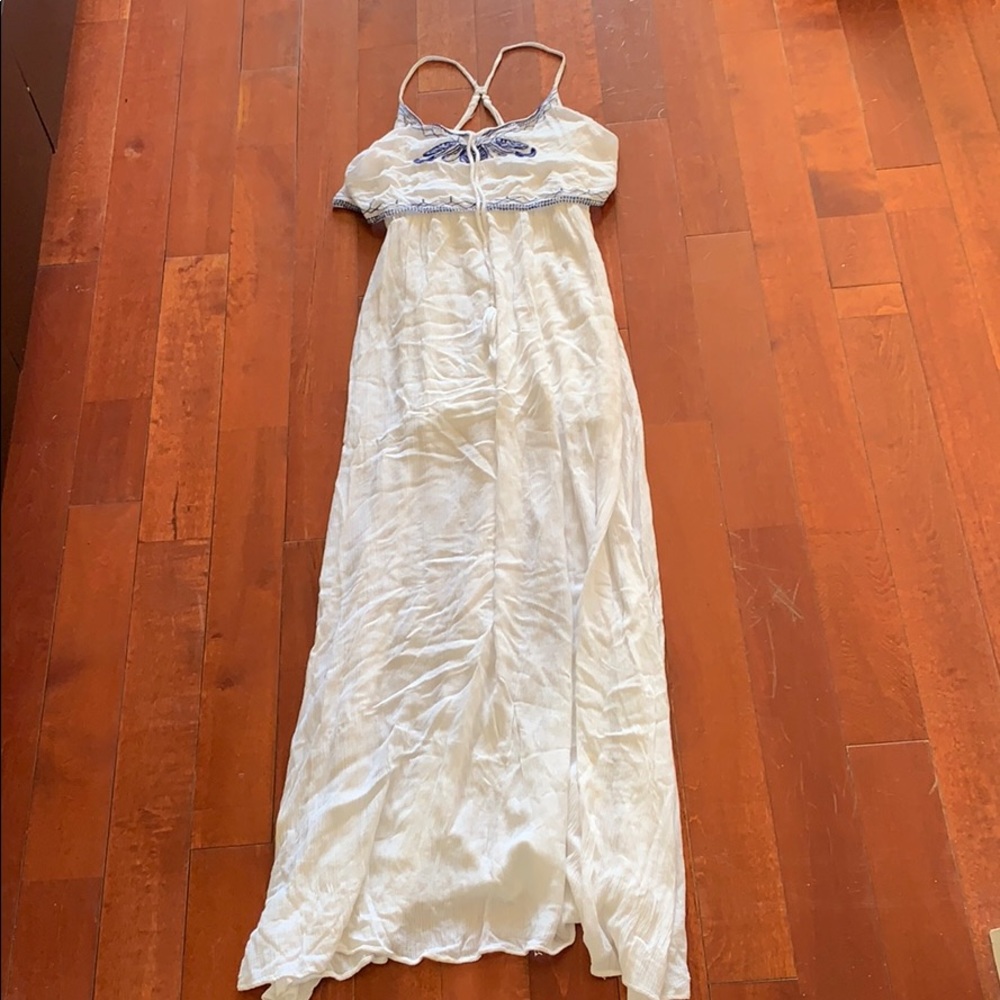 Maxi Boho Embroidered Dress!